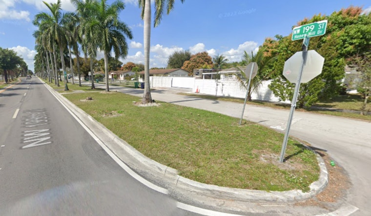 Miami Gardens Trailer Home Engulfed in Flames, No Injuries as Firefighters Contain Destruction