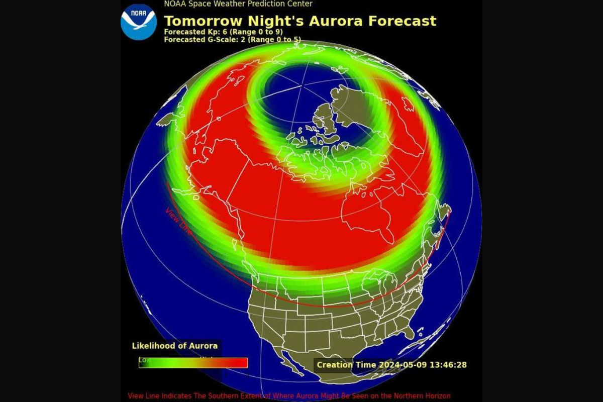 Michigan Poised for Northern Lights Spectacle Amid 'Strong'