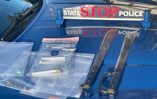 Michigan State Police Seize Meth, Fentanyl, and Machetes in Traverse City Traffic Stop, 2 Men Arrested