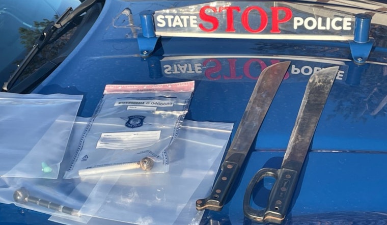 Michigan State Police Seize Meth, Fentanyl, and Machetes in Traverse City Traffic Stop, 2 Men Arrested