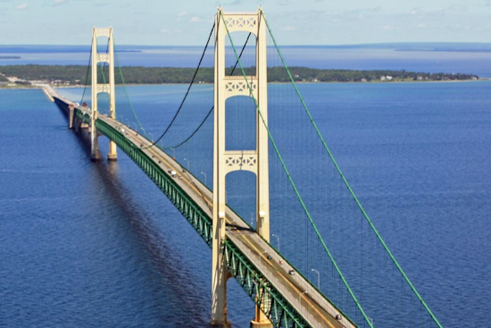 Michigan's Mackinac Bridge Repaving Delay Causes Memorial Day Traffic Woes
