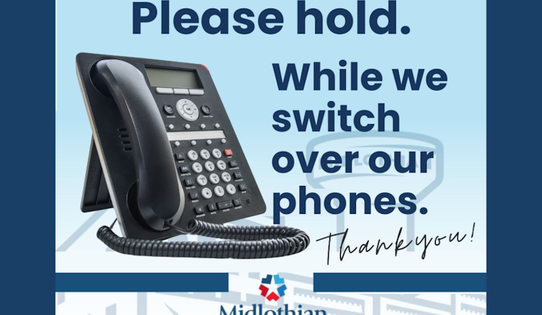 Midlothian City Departments Face Brief Disruption Amid Telephone Service Switchover