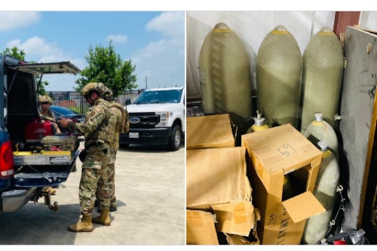 Military Relics Uncovered in Harris County Deemed Inert by Officials, Echoing America's Historical Footprint