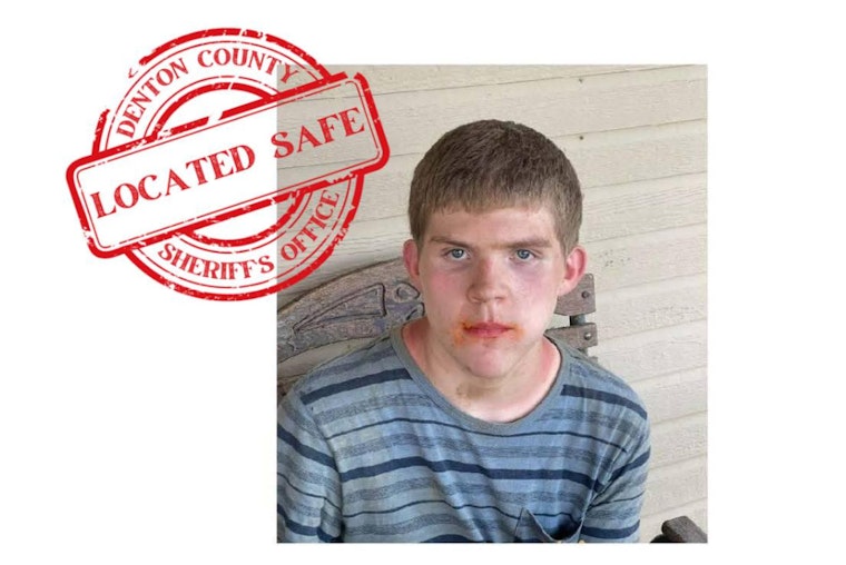 Missing Denton Teen with Intellectual Disabilities Found Safe, Reunited with Family