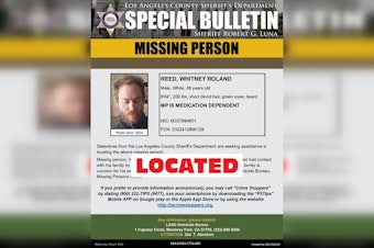 Missing Los Angeles Man Whitney Roland Reed Found Safe After Community Search Efforts