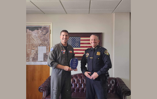 NAS JRB Fort Worth Honored by White Settlement Police with Community Partner of the Year Award