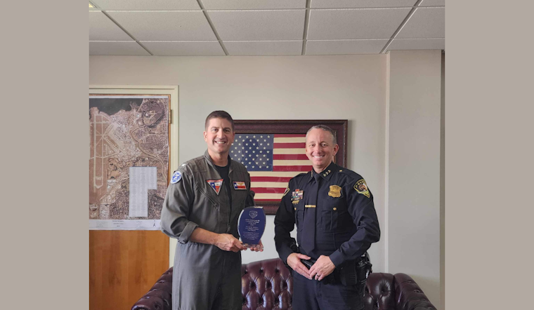 NAS JRB Fort Worth Honored by White Settlement Police with Community Partner of the Year Award