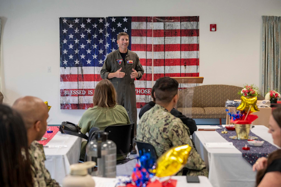 NAS JRB Fort Worth's Navy-Marine Corps Relief Society Celebrates Volunteers with Appreciative Luncheon