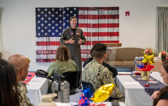 NAS JRB Fort Worth's Navy-Marine Corps Relief Society Celebrates Volunteers with Appreciative Luncheon