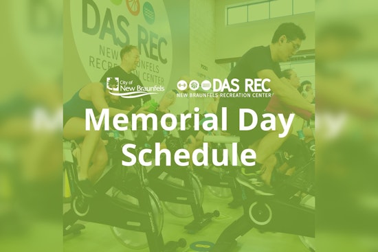 New Braunfels' Das Rec Adjusts Hours for Memorial Day Workouts and Swimming
