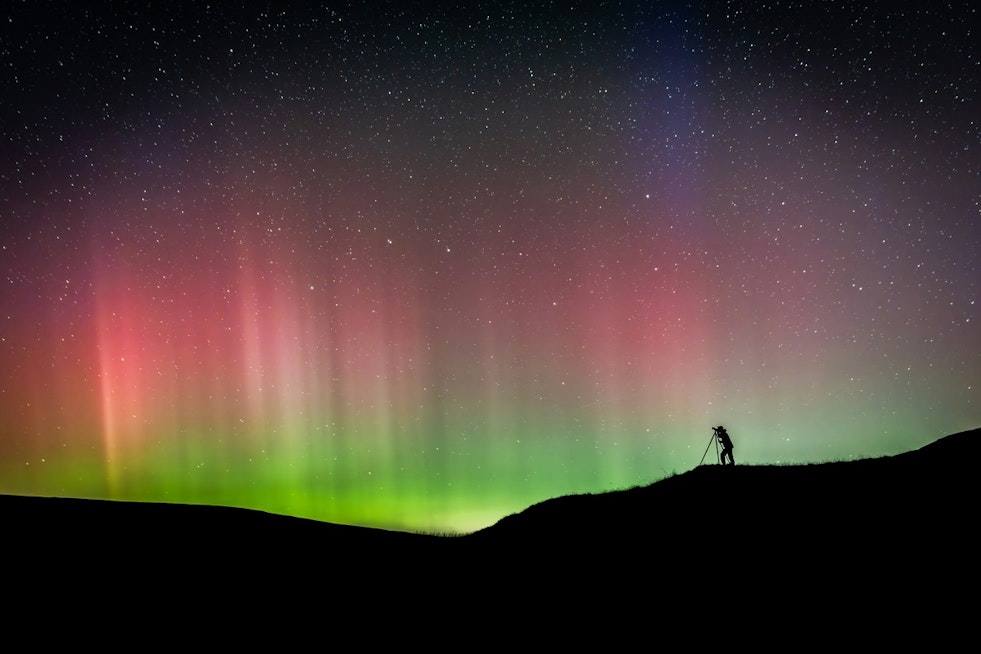 New England Skies Dazzle with Rare Northern Lights Display Due to Solar Storm