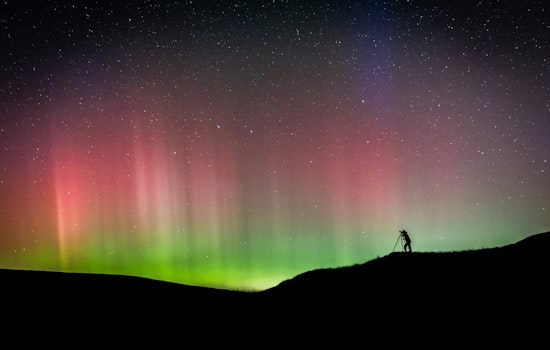 New England Skies Dazzle with Rare Northern Lights Display Due to Solar Storm
