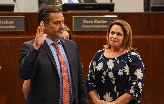 New Era in Allen: Michael Schaeffer Sworn In, Edward Swierenga Honored, and Playgrounds to be Revamped