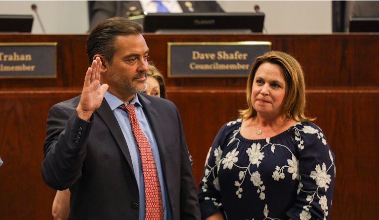 New Era in Allen: Michael Schaeffer Sworn In, Edward Swierenga Honored, and Playgrounds to be Revamped