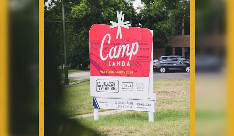 New RV Resort 'Camp Landa' Brings Vintage Flair to Downtown New Braunfels for Summer Escapades