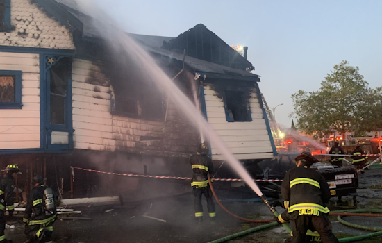 Oakland Church and Home Sustain Major Damage in Three-Alarm Fire, No Injuries Reported