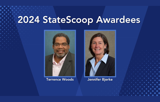Oregon Tech Leaders Terrence Woods and Jennifer Bjerke Win Top Honors at StateScoop 50 Awards