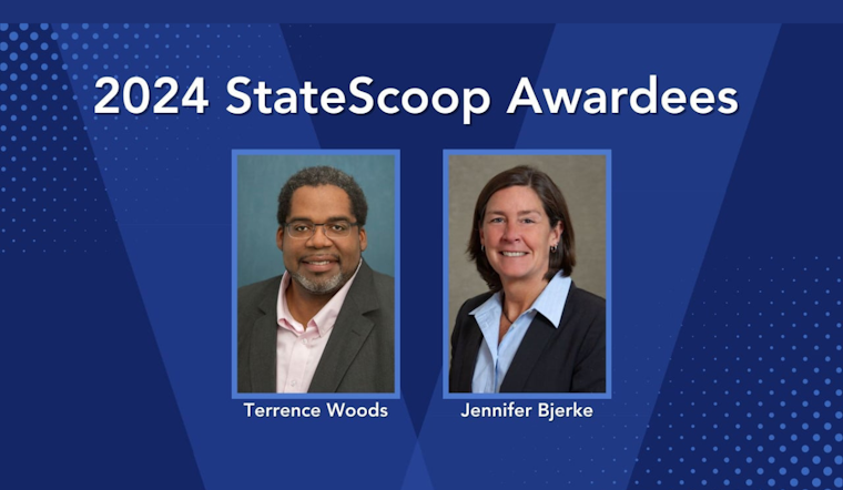 Oregon Tech Leaders Terrence Woods and Jennifer Bjerke Win Top Honors at StateScoop 50 Awards