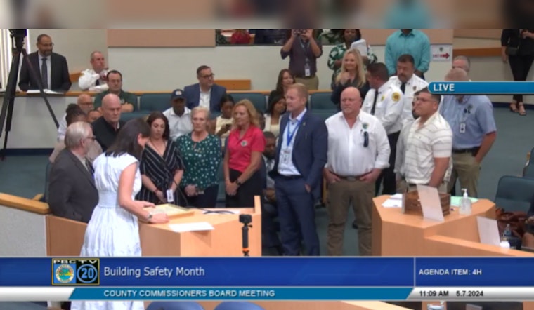Palm Beach County Proclaims May Building Safety Month in 44th Annual Observance