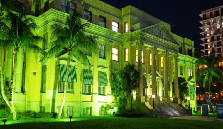 Palm Beach County Shines in Green to Spotlight Mental Health Awareness