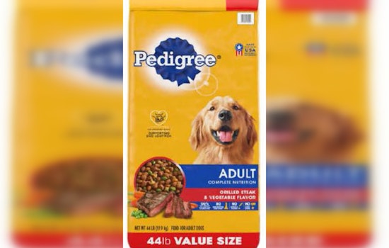 Pedigree Recalls Hundreds of Dog Food Bags Over Metal Contamination Concerns in Arkansas, Oklahoma, Louisiana, Texas