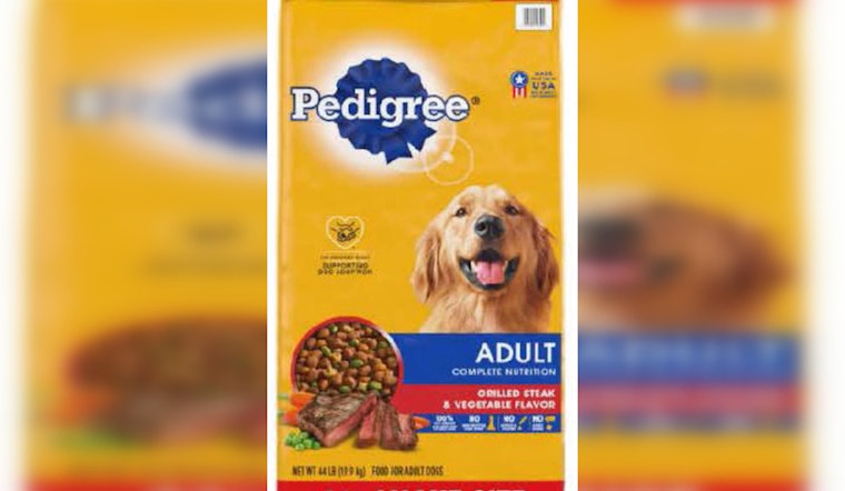 Pedigree Recalls Hundreds of Dog Food Bags Over Metal Contamination Concerns in Arkansas, Oklahoma, Louisiana, Texas