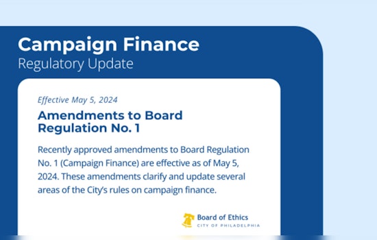 Philadelphia Board of Ethics Enacts New Campaign Finance Regulations Ahead of Mid-Terms