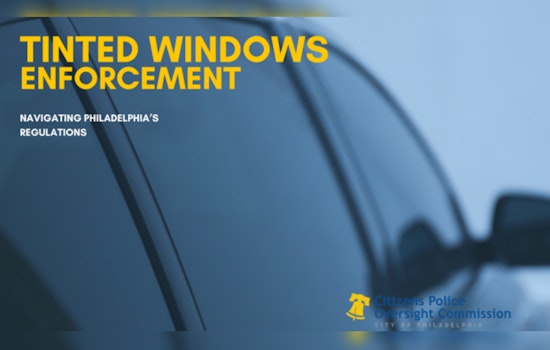 Philadelphia to Enforce $100 Fine for Overly Tinted Windows on Cars, Effective July 2024