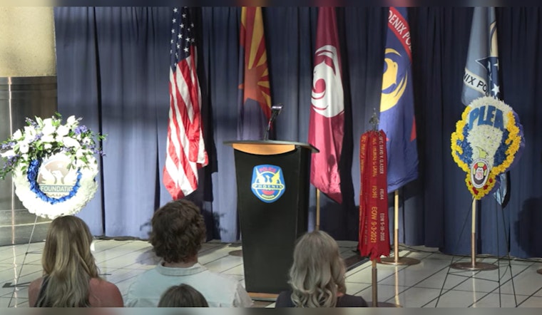 Phoenix Police Department Honors Fallen Officers at 11th Annual Memorial Ceremony