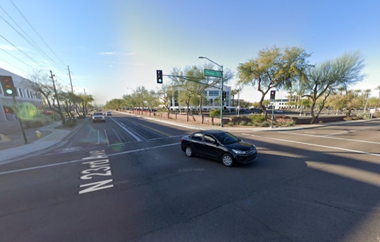 Phoenix Police Search for Driver After Car Launches into Air and Crashes in Neighborhood