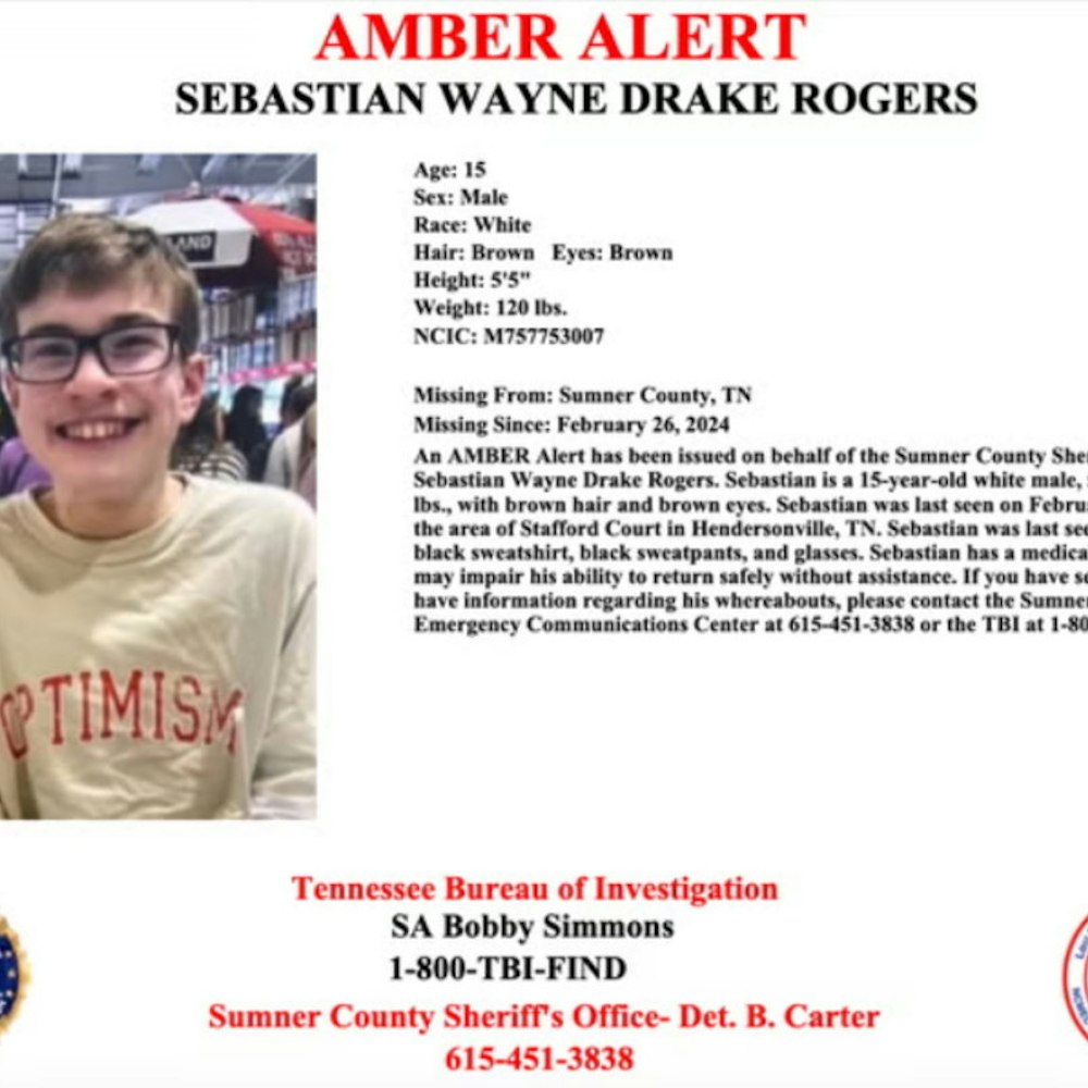 Photo Lead Revitalizes Search for Missing Autistic Teen, Sebastian Rogers, from Hendersonville, Tennessee