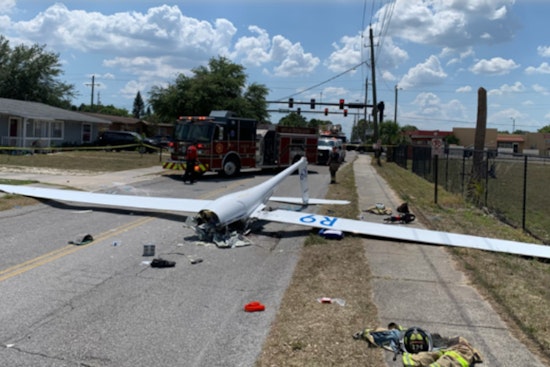 Pilot Critically Injured as Glider Crashes Near Winter Haven High School, No Ground Injuries