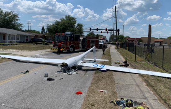 Pilot Critically Injured as Glider Crashes Near Winter Haven High School, No Ground Injuries