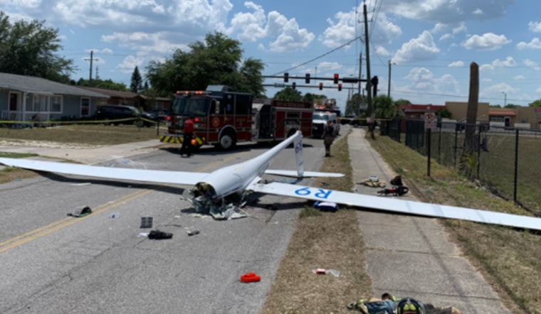 Pilot Critically Injured as Glider Crashes Near Winter Haven High School, No Ground Injuries