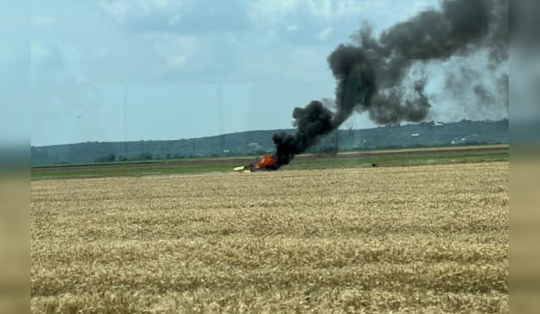 Pilot Hospitalized After Single-Seat Plane Crash Near Castroville Airport