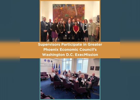 Pinal County Leaders Join Greater Phoenix Economic Council in DC to Discuss Trade and Tech