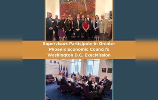 Pinal County Leaders Join Greater Phoenix Economic Council in DC to Discuss Trade and Tech