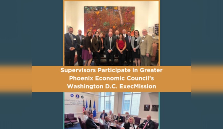 Pinal County Leaders Join Greater Phoenix Economic Council in DC to Discuss Trade and Tech