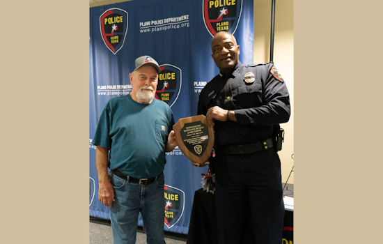 Plano Police Department Bids Farewell to Beloved Facilities Manager Upon Retirement