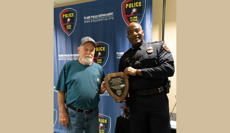 Plano Police Department Bids Farewell to Beloved Facilities Manager Upon Retirement