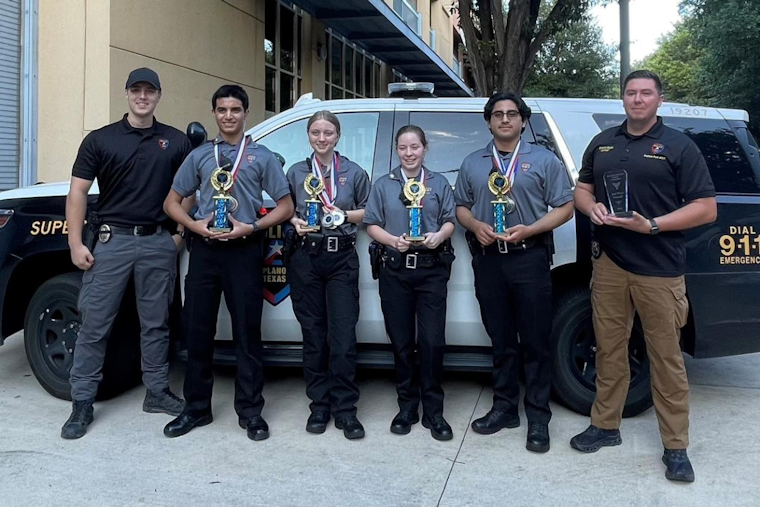 Plano Police Explorers Clinch Second Place at Irving Law Enforcement