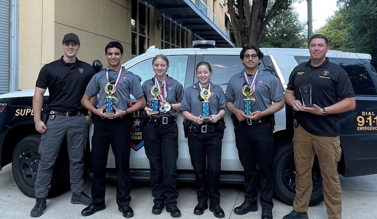 Plano Police Explorers Clinch Second Place at Irving Law Enforcement Competition