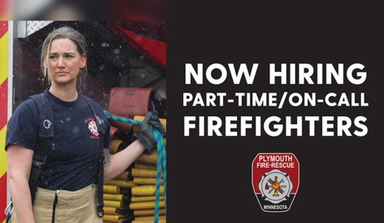 Plymouth Fire Department Seeks Part-Time Firefighters, Offers Flexibility for Parents, Full-Time Workers