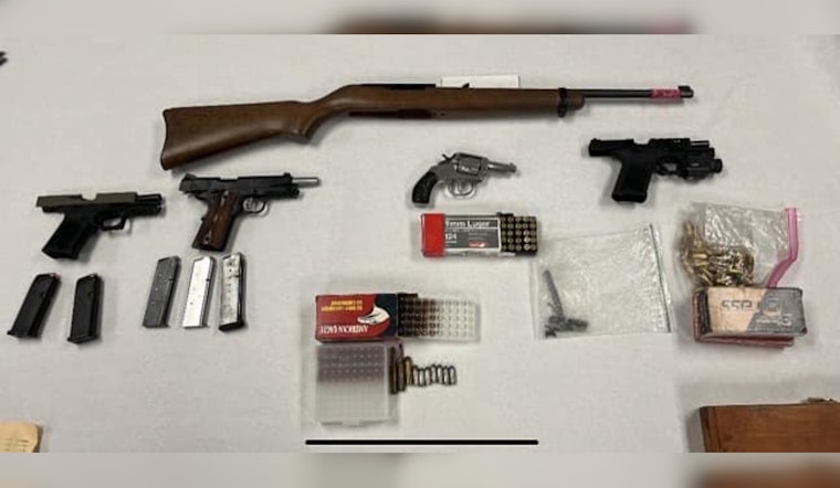 Port Hueneme Man Charged With Multiple Felonies After Firearm and Meth Found in Courthouse Lot