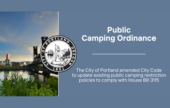 Portland City Council Passes New Ordinance to Regulate Public Camping, Shifts Focus to Social Services Over Criminal Penalties