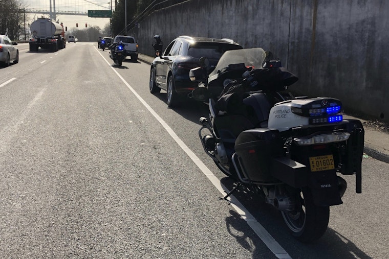 Portland Police Tighten Enforcement on Seat Belt Laws with "Click It or Ticket" Campaign