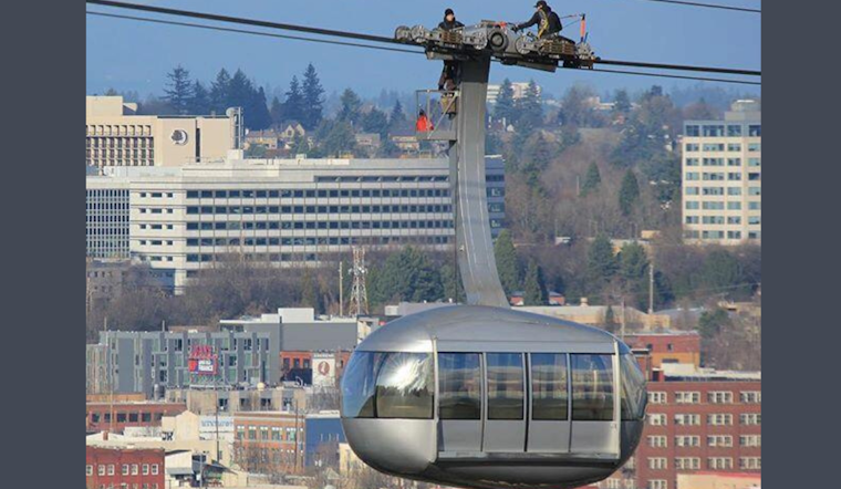 Portland's Aerial Tram to Halt Operations May 23-28 for Routine Maintenance, Shuttle Service Provided