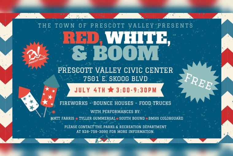 Prescott Valley Readies for Festive 4th of July with Fireworks and Family Fun, Town Issues Safety Reminders