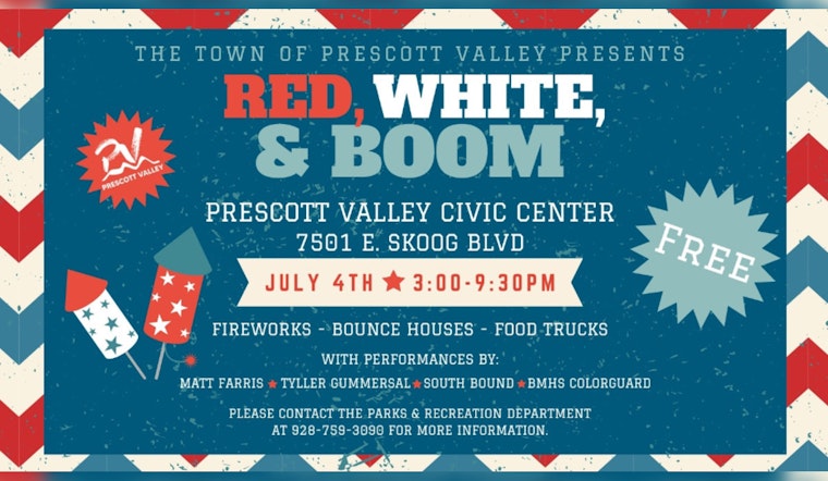 Prescott Valley Readies for Festive 4th of July with Fireworks and Family Fun, Town Issues Safety Reminders