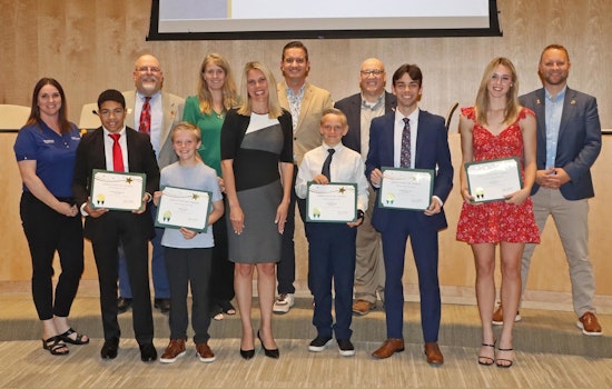Queen Creek Council Honors 15 Students for Exemplary Behavior and Community Spirit